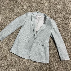 LOFT Grey Blazer Petites